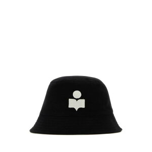Isabel Marant �C�U�x�� �}���� ���f�B�[�X �X�q CU001XFAA3C05ABKEC Black cotton Haley bucket hat Black 57 58 56 �y���������E�֐ō��z