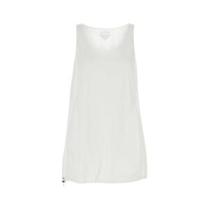 Prada �v���_ ���f�B�[�X �����s�[�X�E�h���X�E�I�[���C������ 133319SOOO17XEF0009 White cotton reversibile mini dress White XS S M L �y���������E�֐ō��z