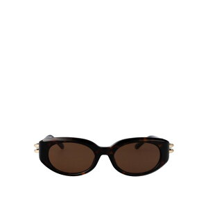 yyVubNtCf[ő80%OFF+P2{~zAlexander McQUEEN ALT_[E}bNC[ fB[X TOXEACEFA AM0469S002 Sunglasses Brown 50 yE֐ōz