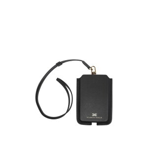 Elisabetta Franchi �G���U�x�b�^ �t�����L ���f�B�[�X �e�b�N�A�C�e�� KE58A56E2110 Black Logo Phone Case Black onesize �y���������E�֐ō��z