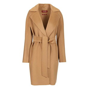 Max Mara Studio �}�b�N�X�}�[�� �X�e���f�B�I ���f�B�[�X �R�[�g 2616011021600675010 Wool and cashmere coat Beige IT34 IT36 IT38 IT40 IT42 IT44 IT46 IT48 IT50 IT52 IT54 �y���������E�֐ō��z