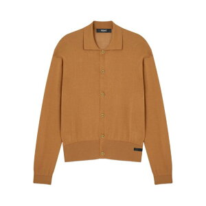 VERSACE ���F���T�[�`�F �����Y �j�b�g�E�Z�[�^�[�E�J�[�f�B�K�� 10202811A122731N880 Versace Sweaters Brown Brown 50 52 �y���������E�֐ō��z