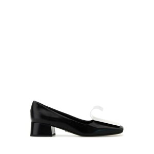 Prada �v���_ ���f�B�[�X �p���v�X�E�n�C�q�[�� 1I964NFD035AZ3F0967 Two-tone leather pumps Multicoloured 36 36.5 37 37.5 38 38.5 39 40 41 �y���������E�֐ō��z