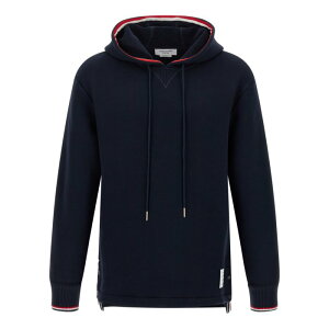 Thom Browne �g���E�u���E�� �����Y �X�E�F�b�g�E�t�[�f�B�[ MJT544AJ0233415 RWB tape hoodie Blue 2 3 4 1 5 �y���������E�֐ō��z