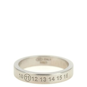 Maison Margiela ���]�� �}���W�F�� �����Y �����O SM1UQ0119P8863101 'Number Reference' ring Silver 5 6 7 8 �y���������E�֐ō��z