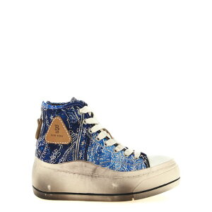 R13 �A�[���T�[�e�B�[�� ���f�B�[�X �X�j�[�J�[ R13S5029S259ABLUEBANDANAPRINT 'Kurt' sneakers Blue 5 6 7 8 9 �y���������E�֐ō��z