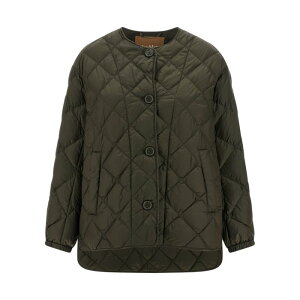 Max Mara The CUBE �}�b�N�X�}�[�� �U�E�L���[�u ���f�B�[�X �_�E���W���P�b�g�E�R�[�g 2619481074600052 'MtcSoftD' down jacket Green IT36 IT38 IT40 IT42 IT44 �y���������E�֐ō��z