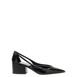 Prada �v���_ ���f�B�[�X �p���v�X�E�n�C�q�[�� 1I741NFDB55055F0002 Cut out pumps Black IT351/2 IT36 IT361/2 IT37 IT371/2 IT38 IT381/2 IT39 IT391/2 IT40 IT41 38.5 38 40 39 36 37.5 35.5 36.5 37 39.5 41 �y���������E�֐ō��z