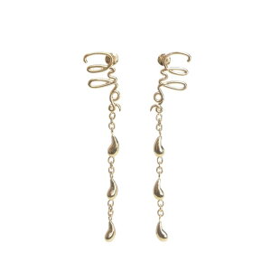 Chloe NG fB[X sAXECO CHC24WFE05CB79DC Chloe Iconic Drop Earrings Gold onesize IT0 yE֐ōz
