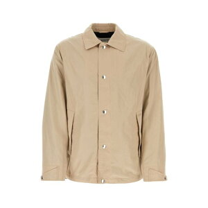 LANVIN �����o�� �����Y �J�W���A���W���P�b�g RMJA00284825P2307 Cappuccino polyester windbreaker Beige o Tan 46 48 50 �y���������E�֐ō��z