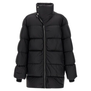 Rick Owens ���b�N �I�E�G���X �����Y �_�E���W���P�b�g�E�R�[�g RU02E1791NPD309 'Turtle' down jacket Black IT48 IT50 IT52 48 50 52 �y���������E�֐ō��z