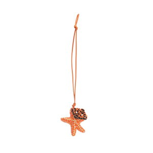 LOEWE ���G�x ���f�B�[�X �L�[�����O�E�L�[�P�[�X C621232XKG9100 Anagram Star Pendant Orange onesize IT0 �y���������E�֐ō��z