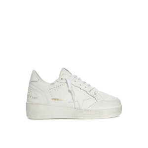 Golden Goose �S�[���f���O�[�X �����Y �X�j�[�J�[ GMF00804F00732210100 BALL STAR SNEAKERS WITH STAR AND WHITE LEATHER HEEL TAB White IT42 IT45 IT40 IT41 IT43 IT44 40 41 42 43 44 45 39 �y���������E�֐ō��z