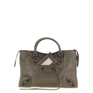 Balenciaga �o�����V�A�K ���f�B�[�X �n���h�o�b�O�E�V�����_�[�o�b�O 8657602ACFH5848 'Le City M' handbag Gray onesize �y���������E�֐ō��z
