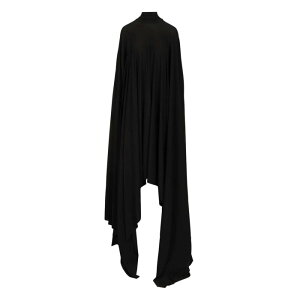 Balenciaga �o�����V�A�K ���f�B�[�X �����s�[�X�E�h���X�E�I�[���C������ 838789TRV231000 Asymmetrical dress Black FR30 FR32 FR34 FR36 FR38 FR40 FR42 FR44 FR46 FR48 FR50 FR52 FR54 36 38 �y���������E�֐ō��z
