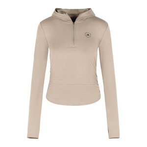 adidas by Stella McCartney �A�f�B�_�X �o�C �X�e�� �}�b�J�[�g�j�[ ���f�B�[�X T�V���c�E�J�b�g�\�[ KF4033 Beige Polyamide Blend Sweatshirt Beige XS S M L �y���������E�֐ō��z