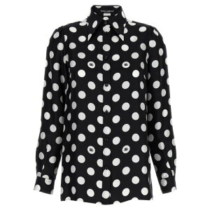 Dolce & Gabbana h`FKbo[i fB[X VcEuEX F5S48TIS1VLHNZSW 'Mambo' shirt White/Black IT38 IT40 IT42 IT44 IT46 IT48 IT50 40 42 yE֐ōz
