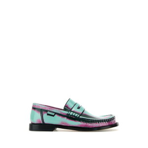 LOEWE Gx fB[X [t@[ LLSC290X23MINPINFORGRE Multicolor leather Campo loafers Multicoloured 36 37 38 39 40 41 yE֐ōz