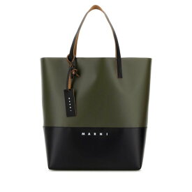 【楽天イーグルス感謝祭最大80%OFF+P2倍~】Marni マルニ メンズ トートバッグ SHMQ0037Q5P5769ZO955 Two-tone canvas shopping bag Multicoloured onesize 【送料無料・関税込】