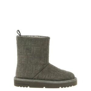 FENDI �t�F���f�B ���f�B�[�X �u�[�c 8T8606ASA1F1TP7 'Apres Chic' boots Gray 331/2 341/2 351/2 361/2 371/2 381/2 391/2 401/2 411/2 421/2 431/2 33 34 35 36 37 38 39 40 41 42 43 39.5 36.5 37.5 38.5 �y���������E�֐ō��z