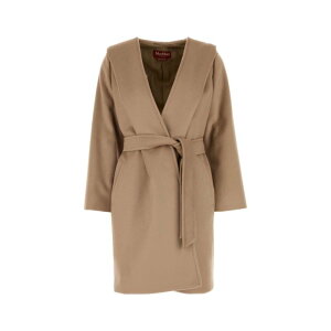 Max Mara Studio �}�b�N�X�}�[�� �X�e���f�B�I ���f�B�[�X �R�[�g 2526016061600006 Camel wool Newmang coat Camel 34 36 38 40 42 44 46 48 �y���������E�֐ō��z