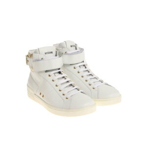 yyVubNtCf[ő80%OFF+P2{~zMOSCHINO XL[m Y Xj[J[ MB15033G05GA110A White sneakers with logo White 41 yE֐ōz