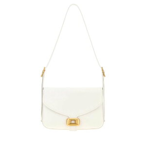 Balenciaga �o�����V�A�K ���f�B�[�X �n���h�o�b�O�E�V�����_�[�o�b�O 8686722ACLM9181 White leather medium Clicca shoulder bag White onesize �y���������E�֐ō��z
