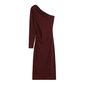 Max Mara Studio �}�b�N�X�}�[�� �X�e���f�B�I ���f�B�[�X �����s�[�X�E�h���X�E�I�[���C������ 252662602165E15 Gargano Dark Red L S �y���������E�֐ō��z