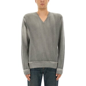 OUR LEGACY �A���[���K�V�[ �����Y �j�b�g�E�Z�[�^�[�E�J�[�f�B�K�� M4253PGSGREYSPRAYDYECHERUBWOOL PARALLEL MESH GREY 48 46 44 50 �y���������E�֐ō��z
