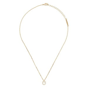 FERRAGAMO tFK fB[X lbNX 7601310696654CRYSTALORO CRYSTAL-EMBELLISHED GANCINI NECKLACE CRYSTAL/ORO onesize yE֐ōz