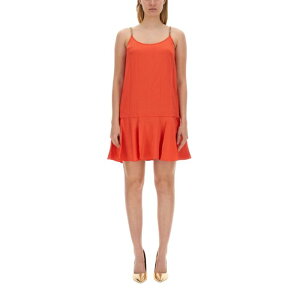 MICHAEL MICHAEL KORS �}�C�P���E�}�C�P���E�R�[�X ���f�B�[�X �����s�[�X�E�h���X�E�I�[���C������ MR4821R99G623SEACORAL DRESS WITH CHAIN STRAPS RED L M S XS �y���������E�֐ō��z