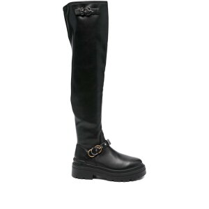 PINKO sR fB[X u[c SD0445E028MIA26Z99 Pinko Boots Black Blacks and greys 36 37 38 39 40 yE֐ōz