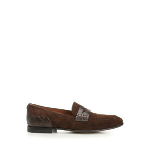 Dolce & Gabbana h`FKbo[i Y [t@[ A50717A2E228M157 Suede moccasin with crocodile details Brown 391/2 401/2 411/2 421/2 431/2 441/2 451/2 39 40 41 42 43 44 45 46 47 48 49 yE֐ōz