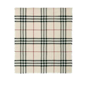 Burberry �o�[�o���[ ���f�B�[�X �X�J�[�t�E�}�t���[ 8090720 Giant Check Wool Scarf Grey onesize �y���������E�֐ō��z