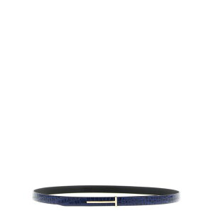 TOM FORD �g���t�H�[�h ���f�B�[�X �x���g�E�T�X�y���_�[ WB333LCL395PUDI Crocodile belt Blue 75cm 80cm 85cm 75 �y���������E�֐ō��z