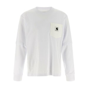 yyVubNtCf[ő80%OFF+P2{~zsacai TJC fB[X TVcEJbg\[ 2500994S101 T-shirt capsule Sacai x Carhartt Wip White 3 1 2 4 0 5 yE֐ōz