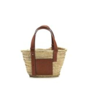 LOEWE ���G�x ���f�B�[�X �n���h�o�b�O�E�V�����_�[�o�b�O 32702S932435 Palm leaf small bucket bag Beige onesize IT0 �y���������E�֐ō��z