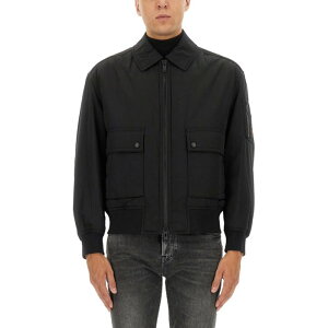 yyVC[OXӍՍő80%OFF+P2{~zHUGO BOSS q[S{X Y JWAWPbg 5054349210272912001 BOMBER JACKET WITH REMOVABLE LINING BLACK 44 50 48 52 54 46 yE֐ōz