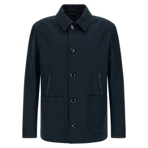 Brioni �u���I�[�j �����Y �J�W���A���W���P�b�g SGR30LPA1064100 'Desert' jacket Blue L M XL 2XL �y���������E�֐ō��z