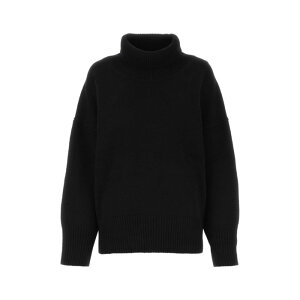 Chloe �N���G ���f�B�[�X �j�b�g�E�Z�[�^�[�E�J�[�f�B�K�� CHC23SMP09500001 Black cashmere oversize sweater Black S XS M �y���������E�֐ō��z