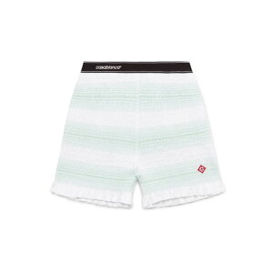 yyVubNtCf[ő80%OFF+P2{~zCasablanca JTuJ fB[X V[gpc WPF25JTR16301 Casablanca Shorts White Light and natural M S XS yE֐ōz