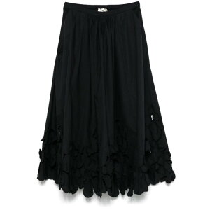 forte_forte �t�H���e �t�H���e ���f�B�[�X �X�J�[�g 13607MYSKIRT8012 Forte Forte Skirts Black Blacks and greys 0 1 2 �y���������E�֐ō��z