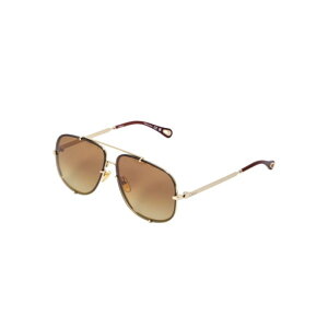 Chloe NG fB[X TOXEACEFA CH0348S003 Chloe Sunglasses Golden Brown onesize yE֐ōz