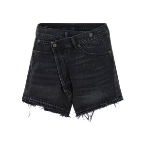 R13 �A�[���T�[�e�B�[�� ���f�B�[�X �V���[�g�p���c R13W6055394BJAKEBLACK 'Cross Over' shorts Black 24 25 26 27 28 29 30 �y���������E�֐ō��z