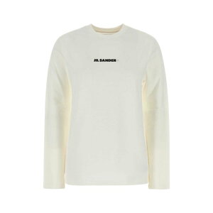 Jil Sander WT_[ fB[X TVcEJbg\[ J40GC0117J20103102 White cotton t-shirt White XS M S L 4XL 5XL 6XL XL 2XL 2XS 3XL 3XS yE֐ōz