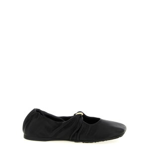 LOEWE ���G�x ���f�B�[�X �t���b�g�V���[�Y L815466X461100 'Pebble Soft' ballet flats Black EU36 EU37 EU41 EU34 EU35 EU38 EU39 EU40 EU42 EU43 37 38 39 40 36 41 �y���������E�֐ō��z