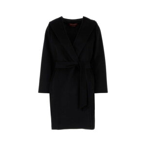 Max Mara Studio �}�b�N�X�}�[�� �X�e���f�B�I ���f�B�[�X �R�[�g 2526016061600013 Black wool Newmang coat Black 46 38 42 44 40 36 �y���������E�֐ō��z