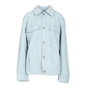 yyVC[OXӍՍő80%OFF+P2{~zAMI Paris A~pX fB[X VcEuEX H25UJK839LH00594506H25 Suede jacket Light blue S XS 3XL 4XL 5XL L M XL 2XL 2XS yE֐ōz