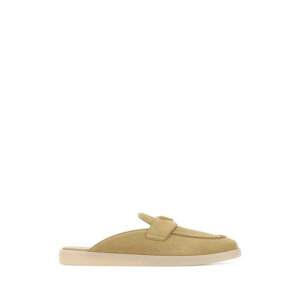 Prada �v���_ ���f�B�[�X �T���_�� 1D270NFB0253LOLF0379 Sand suede slippers Beige o Tan 36 37 37.5 38 38.5 39 40 41 �y���������E�֐ō��z