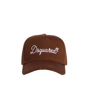 Dsquared2 �f�B�[�X�N�G�A�[�h �����Y �X�q BCM097605C000015080 Baseball cap Brown onesize �y���������E�֐ō��z